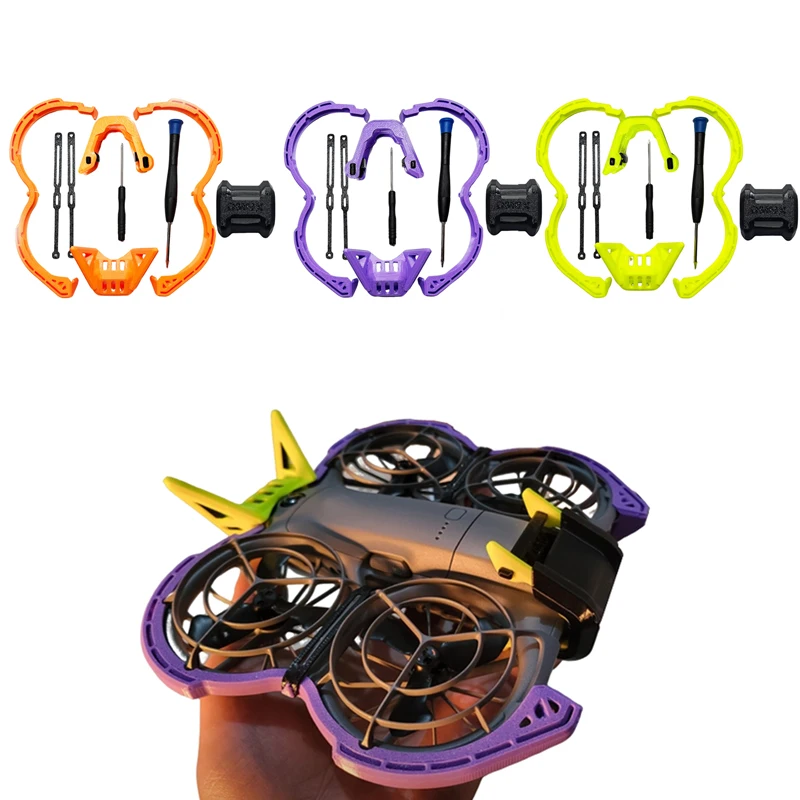 DJI Neo2 RC ドローン衝撃保護リングアンテナプロテクター 3D プリント TPU ガード衝突防止バッファ修正されたアクセサリー