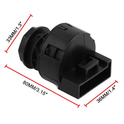 Universell motorcykel tändningslås nyckel elektrisk dörrlås passar för Yamaha DT125 TW225 ATV Moto tillbehör med tråd 10 best sales Moto G 8 Power - №5