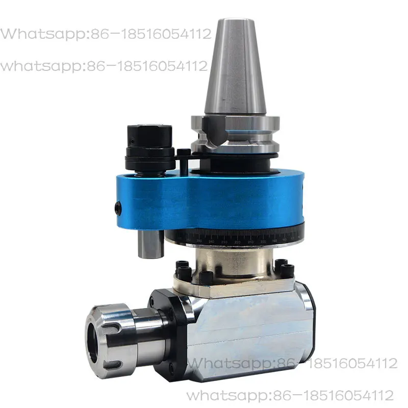 

Угловая фрезерная головка для обрабатывающего центра BT40 BT50-ER32 90° ° Угловая фрезерная головка с ЧПУ для боковой обработки