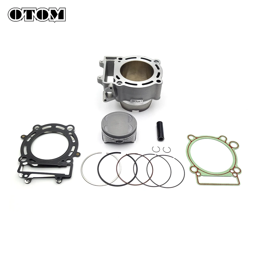 OTOM NC300S Motorcycle Cylinder Block Gasket Engine Air Block Piston Pin Ring Kit For ZONGSHEN Double Camshaft 300cc Dirt Bikes