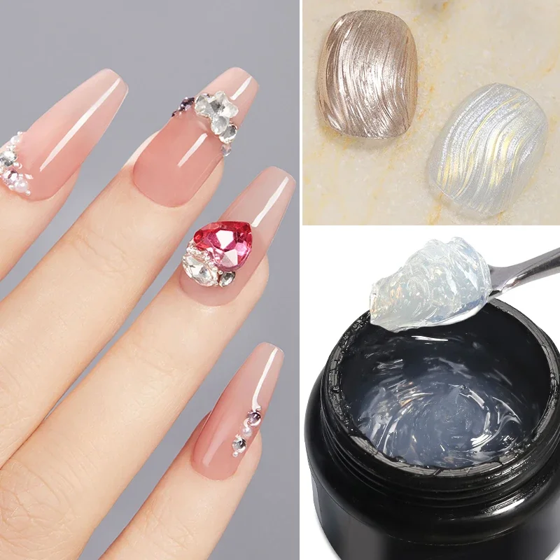 BOZLIN Wave Liner Gel Nail Polish Semi Permanent UV Gel For DIY Painting Drawing Manicure Varnish  5ml Nail Art Liner Gel image 4