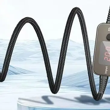 

100W USB C To DC Power Boost Cable Type C To DC Can Be Adjusted 5V-20V Step UP Module Fast Charging Cable Converter Adapter