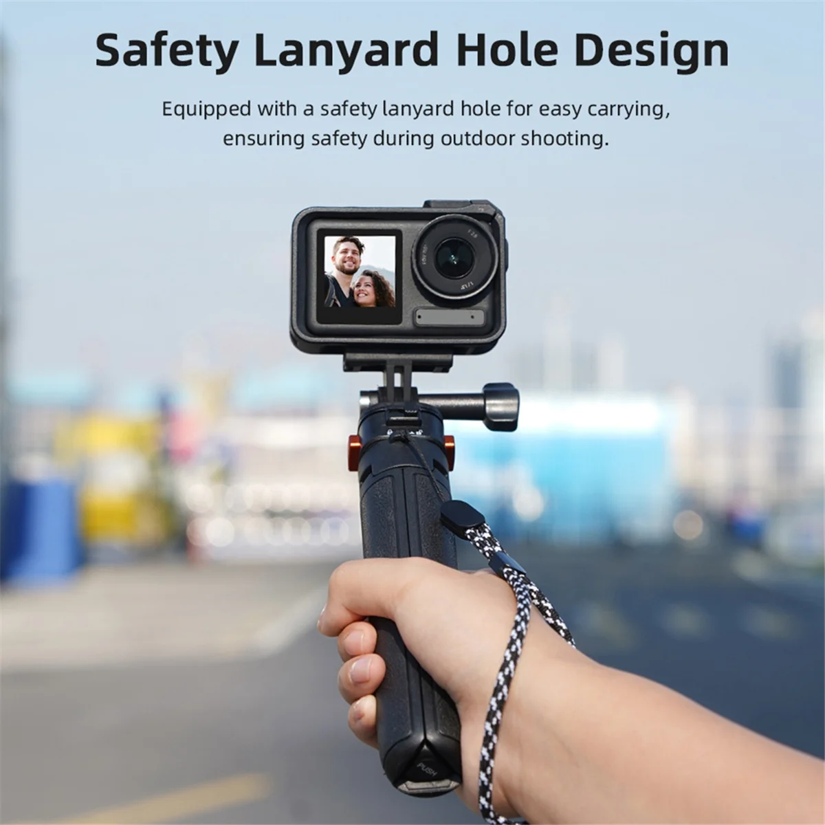 

M85K Extend Selfie Stick Tripod Mini Portable Tripod for Action 5 Pro Go 3S 13 Pocket 3