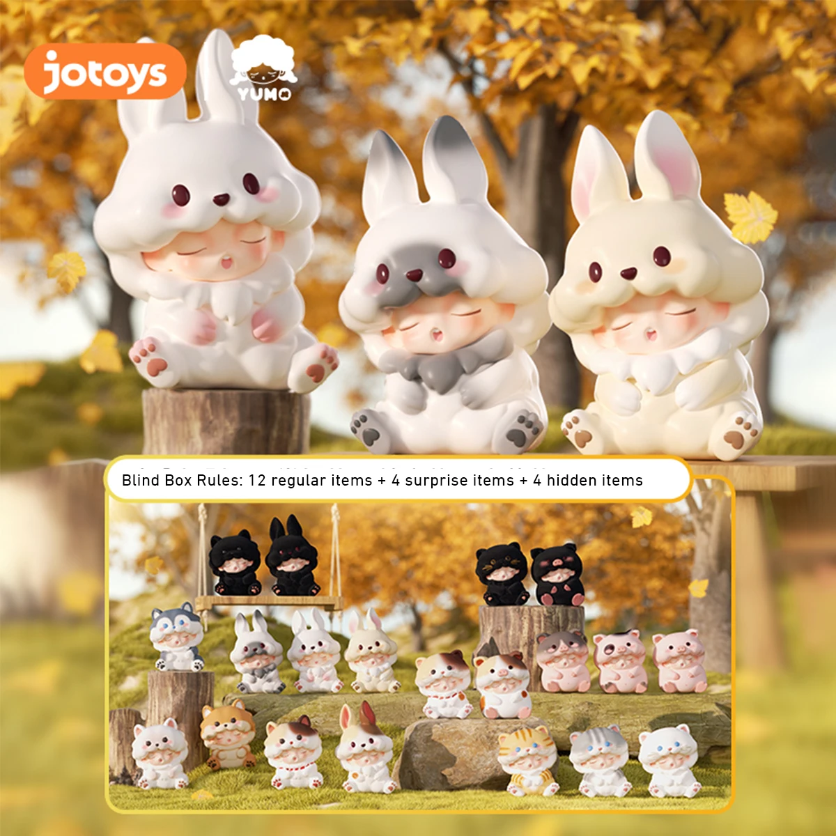 HIPLAY JOTOYS YUMO Stay with You Series Set Figura de caja ciega