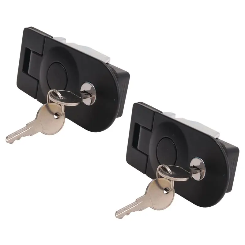 Chiusure a compressione ABUO, chiusura a grilletto con montaggio a incasso in metallo, compressione di ricambio a leva regolabile per rimorchi durevoli