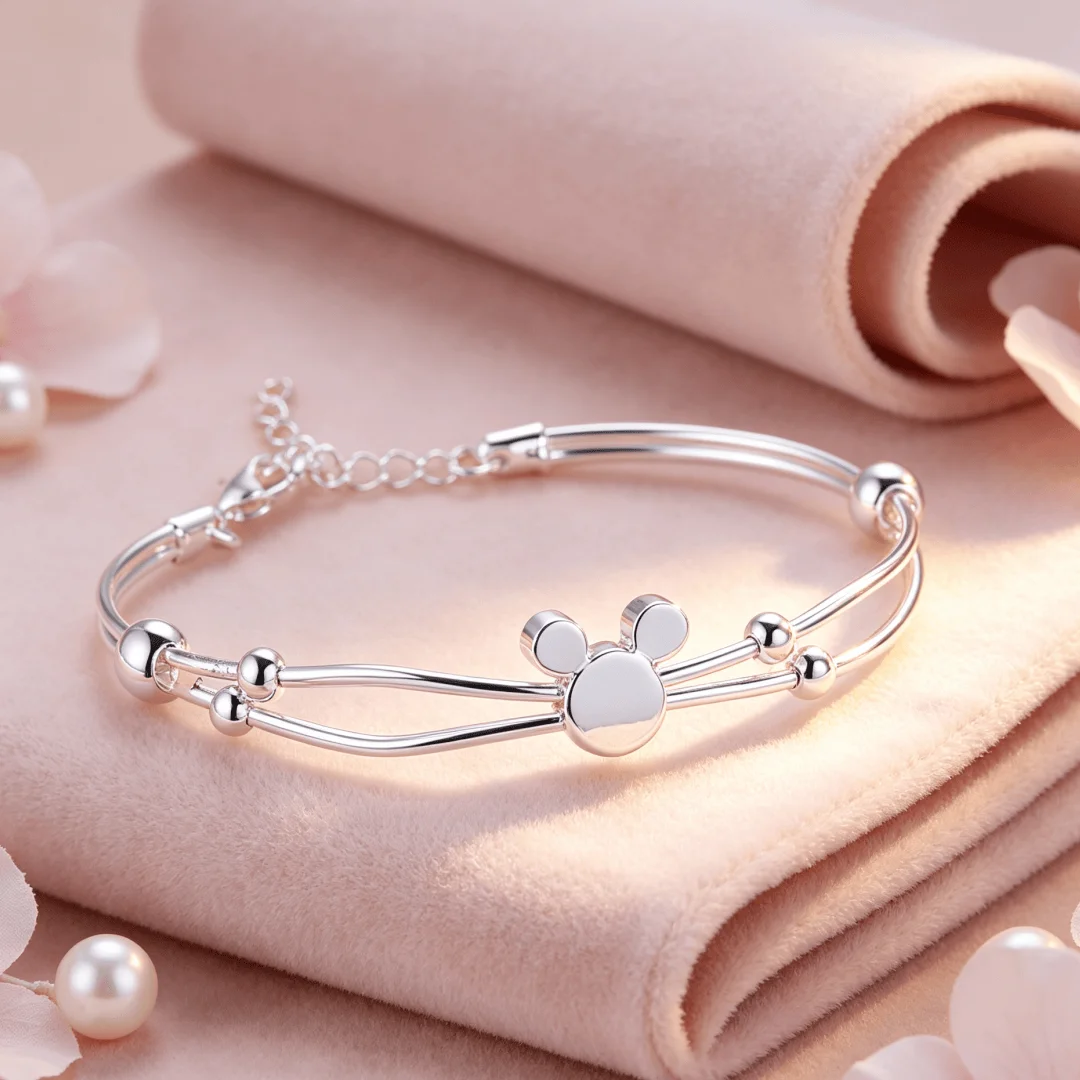 Hot Classy Jewelry 925 Sterling Silver creative cuff bangles Bracelets for Women adjustable Fashion Party wedding Accessories