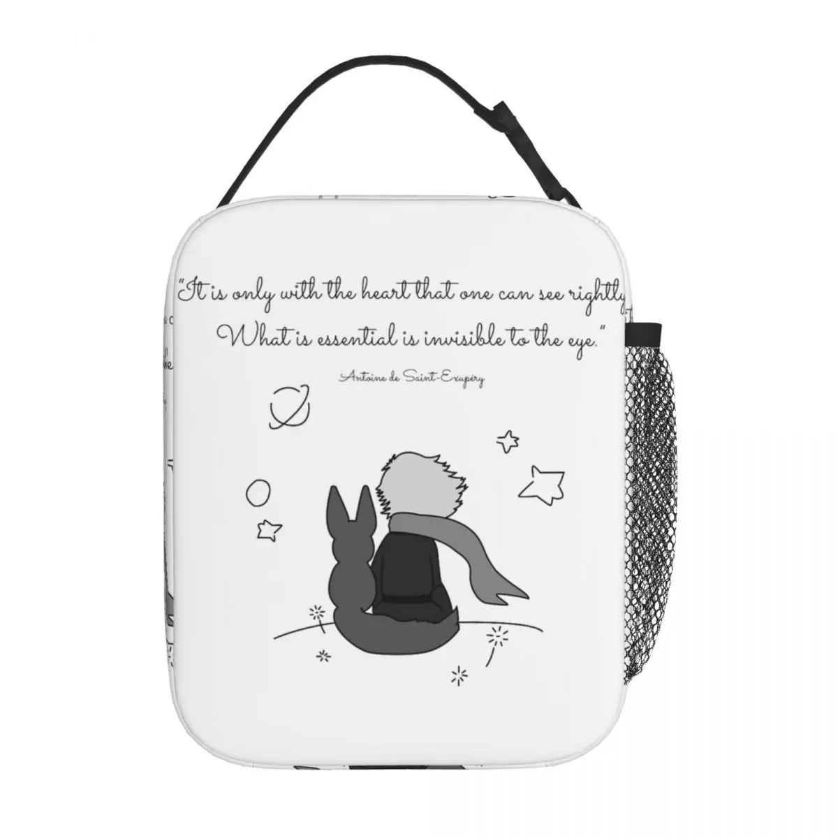 Insulated Lunch Box The Little Prince Merch childhood memory Food Box Y2K Thermal Cooler Lunch Box For Office