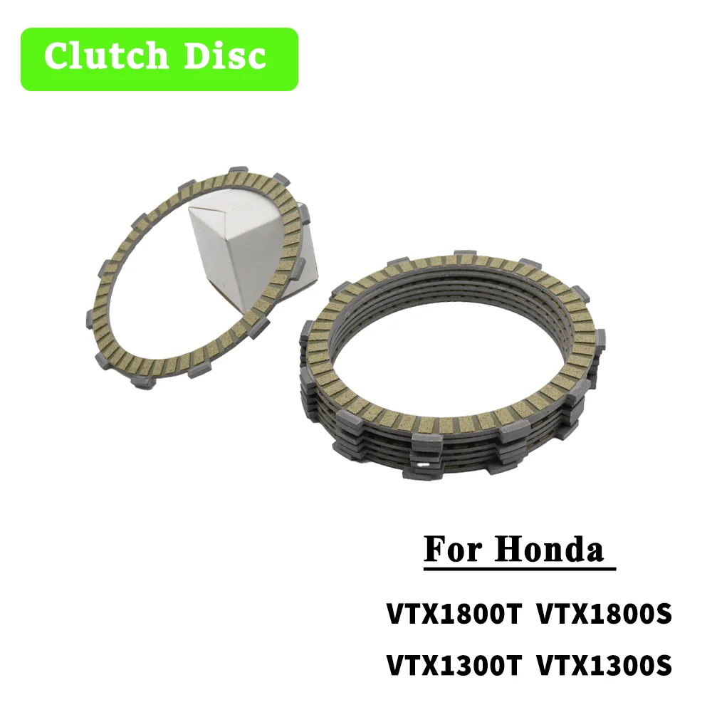 

Подходит для Honda VTX1800T VTX1800 VTX1300T VTX 1300T 1300CTA 1300CT 1300S 1300R 1300C ABS комплект фрикционных дисков сцепления мотоцикла