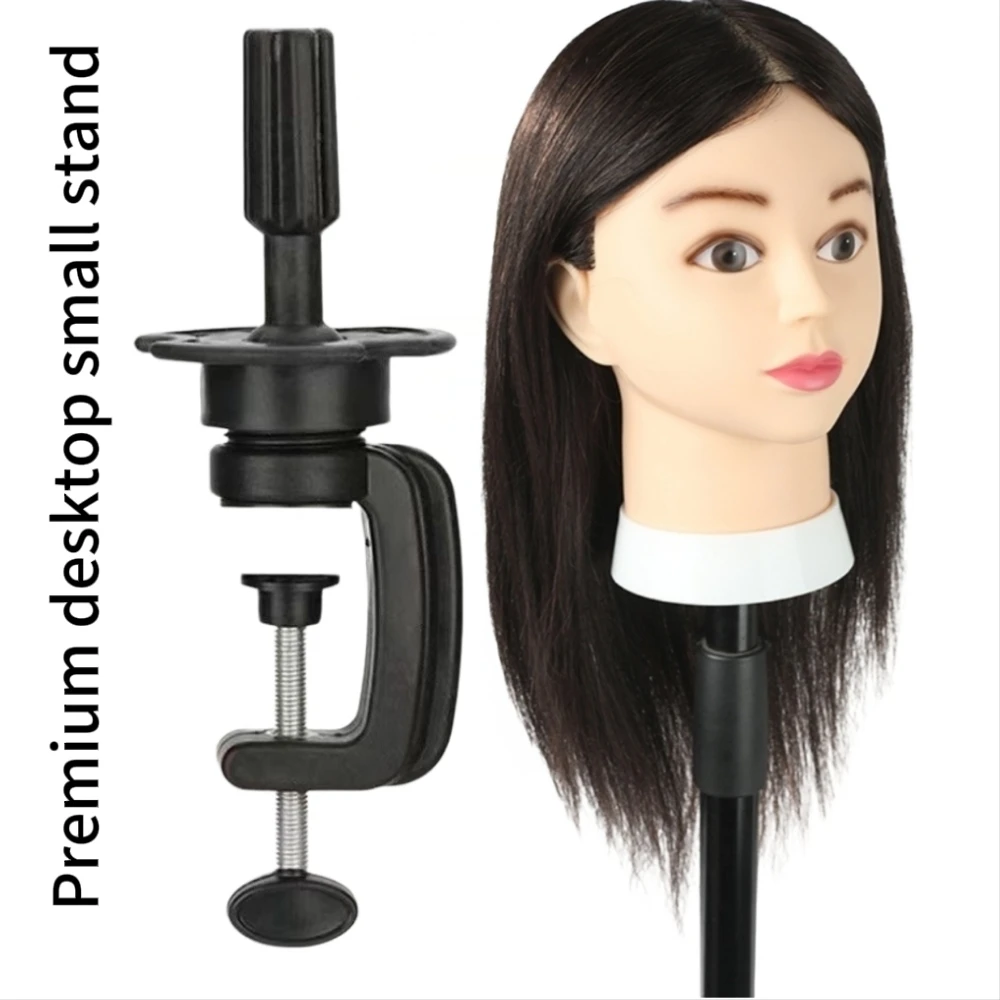 

100% Real Hair15" Mannequin Head With Human Hair Hairdresser Cosmetology Mannequin Manikin Training Practice Styling Doll Head