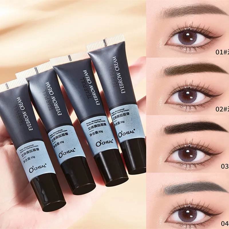 Professional Eyelash Eyebrow Dye Tint 15-Minute Fast Tint Easy Dye Gel Semi Permanent Eyebrows Tint Dye Makeup Eyelash Kit