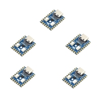 Waveshare 5 Pcs RP2040-Zero RP2040 for Raspberry Pi Microcontroller PICO Development Board Module Dual-Core Cortex M0+ Processor