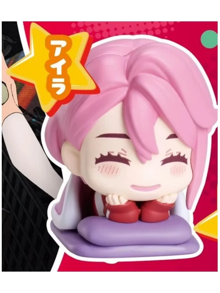 متوفر في المخزون ألعاب كبسولات دان دا دان 5 شخصيات أنيمي تمثال النوم ألعاب أنيمي مجموعة نماذج أصلية #3