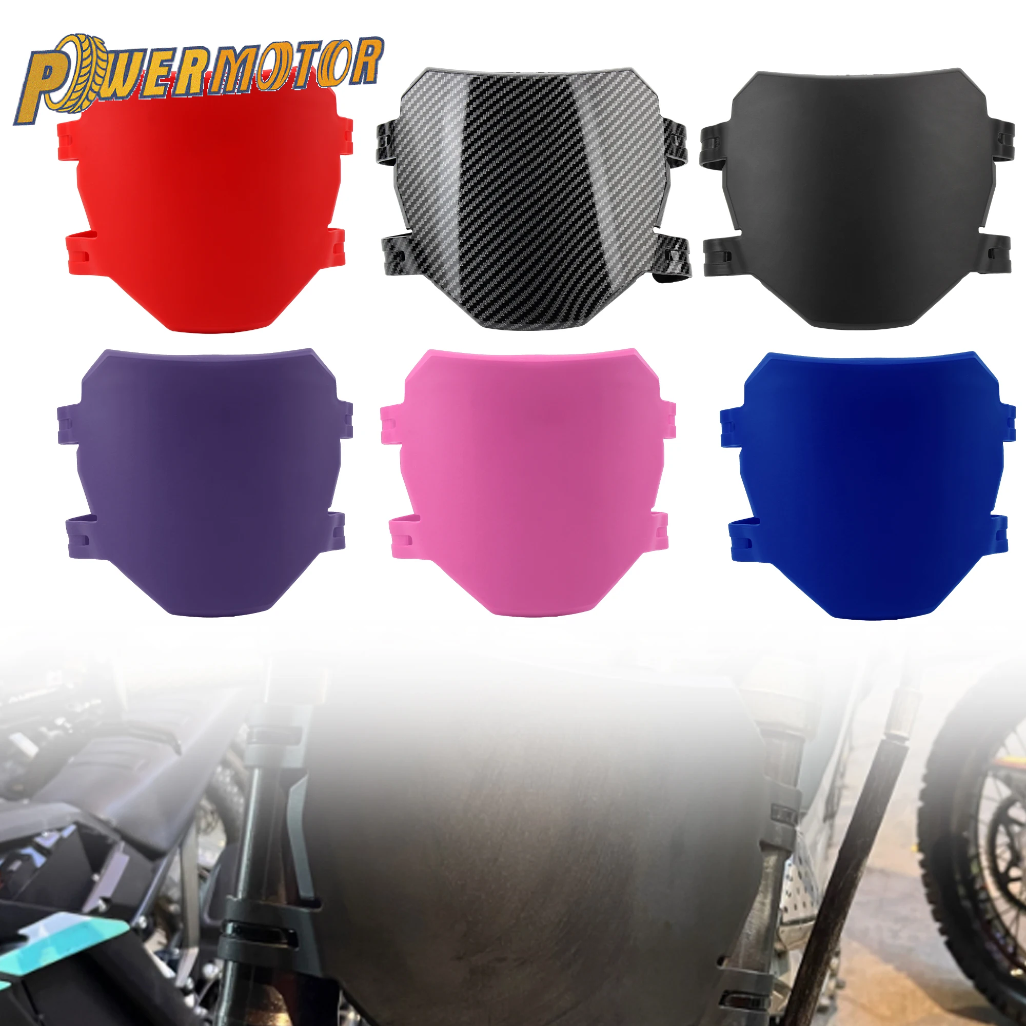 For SURRON Light Bee S X Front License Number Plate Registration Plates For Stark Varg Talaria Sting E-bike Motorcycle Parts