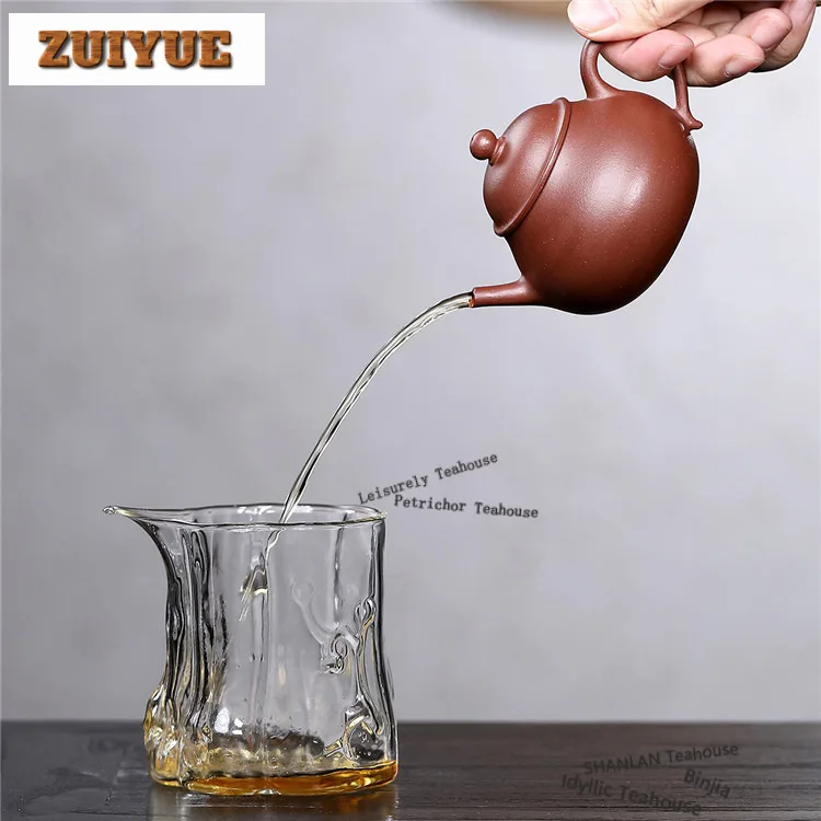 105ml High-end Yixing Purple Clay Teapots Handmade Pyriform Pot Raw Ore Di Cao Qing Mud Kettle Chinese Zisha Tea Set Cafes Craft