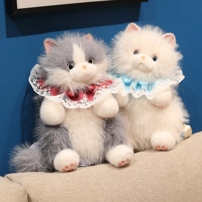 Cute Ragdoll Cat Backpacks Stuffed Animal Poodle Bag Girls Shoulders Bags Plush Student Schoolbags Backpack Kittens Toys