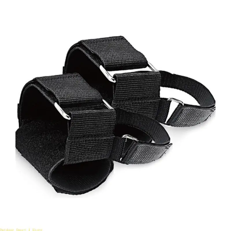 

A0KA Dumbbell Ankle Strap for Feet Weight Lifting Shin Splint Leg Extension Adjustable Ankle Weight Dumbbell Foot Attachment
