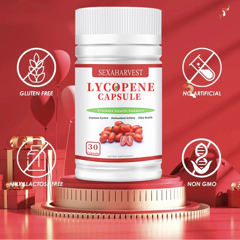 Natural Lycopene Capsule System Immunity Health for Men Improved Sperm Quality Supplement 30 Pills