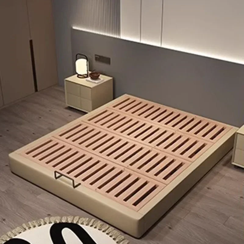 غرفة نوم سرير مزدوج فردي فاخر للأطفال تصميم حديث متعدد الوظائف سرير تدليك للنوم أثاث فندق موبليس المحمول #6