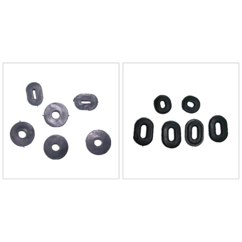 Motorcycle Spare Parts Side Cover Rubber Grommets Gasket for CG125 ZJ125 GS125 GN125 Motorbike Fairings Set Replacement