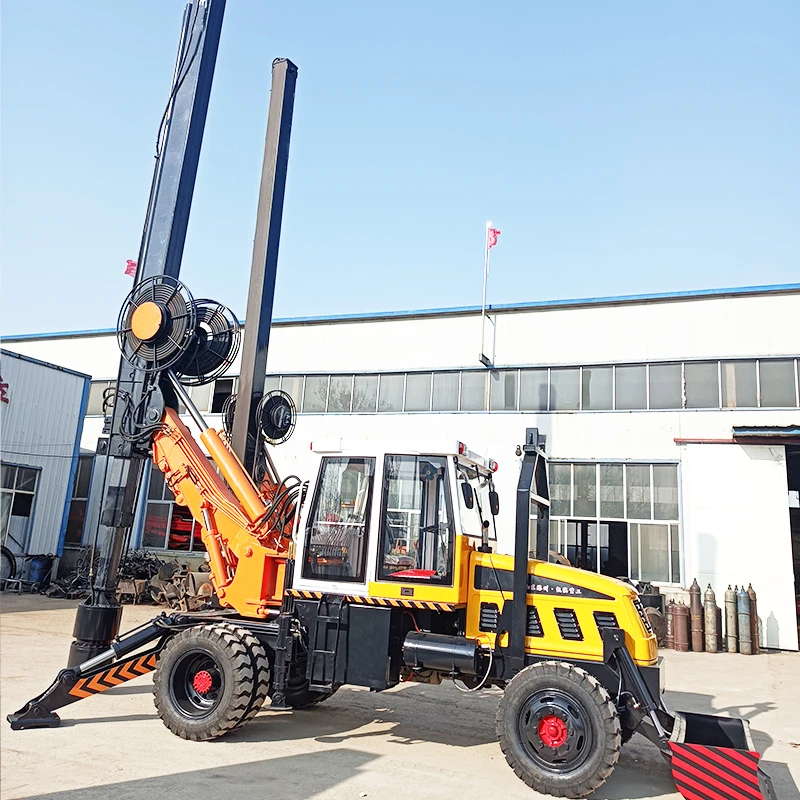 Hydraulic Rotary Drill Rig Reverse Rotary Drilling Rig Crawler Rotary Drill Rig Bore Pile Machine Pile Drilling Rigs Machine