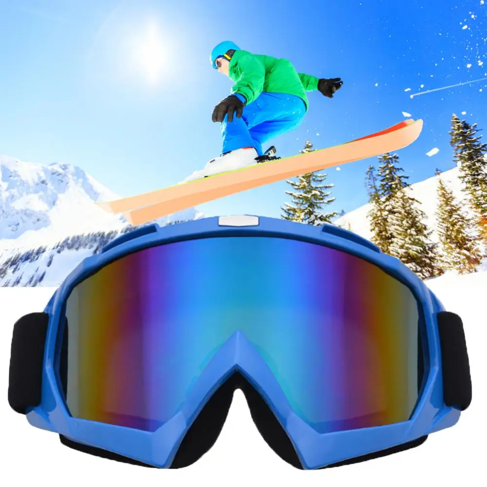 Colorful Lens Clear Motorbike Eye Protection Riding Eyewear Windproof Helmet Sunglasses Universal Off-road Riding Moto Goggle