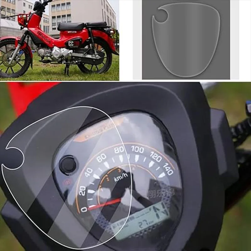 TPU Instrument Film for HONDA Cross Cub CC 110  Accessories Dashboard Screen Protector