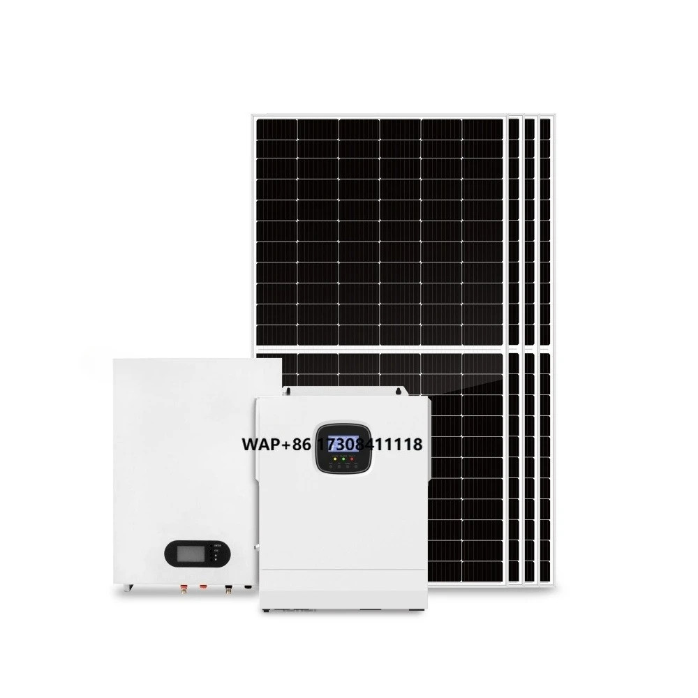 3kw الطاقة الشمسية الطاقة الضوئية عدة 3.5Kw بطارية حزمة الطاقة الشمسية الهجين نظام كامل للسكنية
