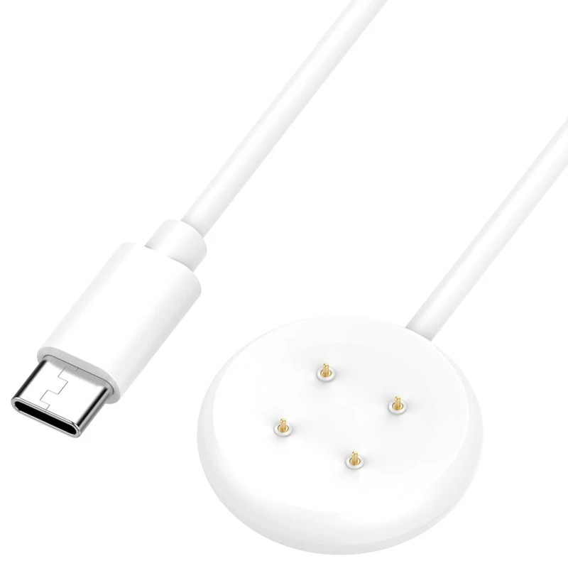 Smart-2 Pack USB-A + Type-C สายชาร์จสําหรับ Google Pixel Watch 2 Charger, smart Watch Charger สําหรับ Fitbit Ace LTE