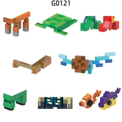 The Action Figures Weapons Pants Hair Parts Model Blocks MOC Bricks Set Gifts Toys For Children G0121