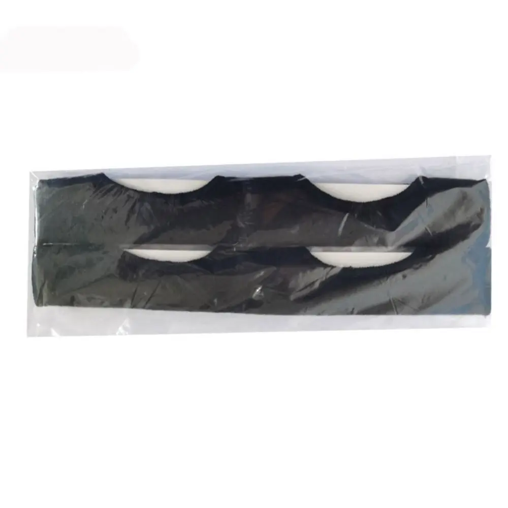 2Pcs Universal Black Hard Hat Sweatband Tool Comforter Pad 240*40MM Helmet Liners Sponge Air Cushion Hat Antiperspirant Belt