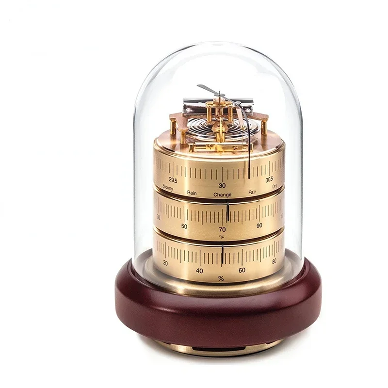 Meteorological instrument mechanical temperature, humidity and pressure