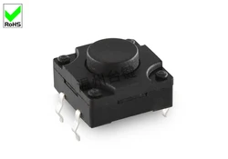 100Pcs 12x12 PCB Tactile Mini Push Button Switch SMD DIP 4pin Micro Switch 12*12*4.3/5/6/7/8 mm 6x6*4.3mm 6mm 7mm 8mm Waterproof