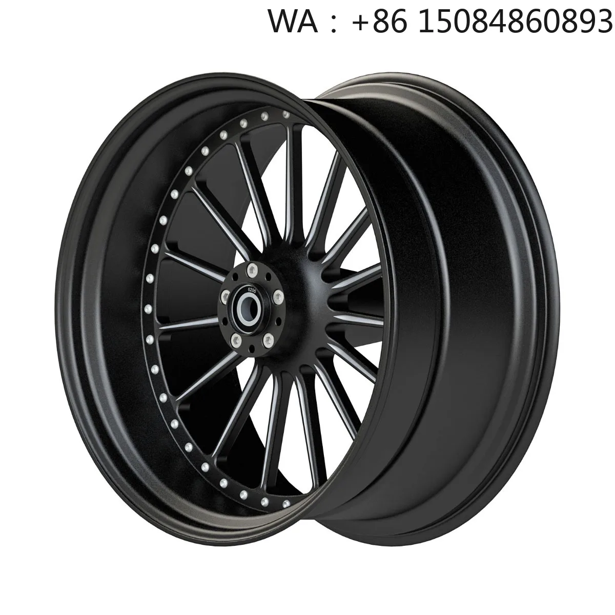 

motorcycle parts, 6061-T6 aluminum alloy material, New Black Wheel Rims, 1 Year Warranty Parts for 09+ Touring Motorcycle Retrof