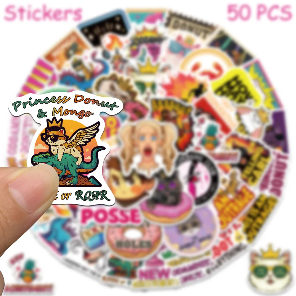50/100 Stück Dungeon Crawler Carl Aufkleber für Handy, Scrapbook, Gepäck, Skateboard, Helm, DIY Cartoon Ästhetische Sticker – Detail 11