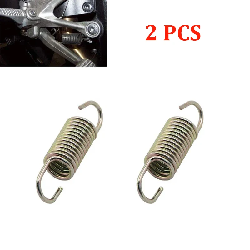 2PCS 59mm Motorcycle Rear Brake Pedal Lever Return Spring Universal Motorbike Spring For Honda S50 90 S50 90 Suzuki Yamaha BMW