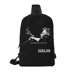 Karajan Chest Bag Dual Pocket Modern Large Capacity For Out Nice gift Customizable