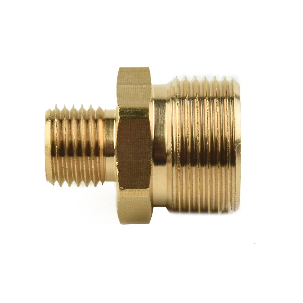 

Drision Male M22 To 1/4 Inch Thread Coupler Brass Water Jet Connector Fitting Washer Adapter For High Pressure Car Washing