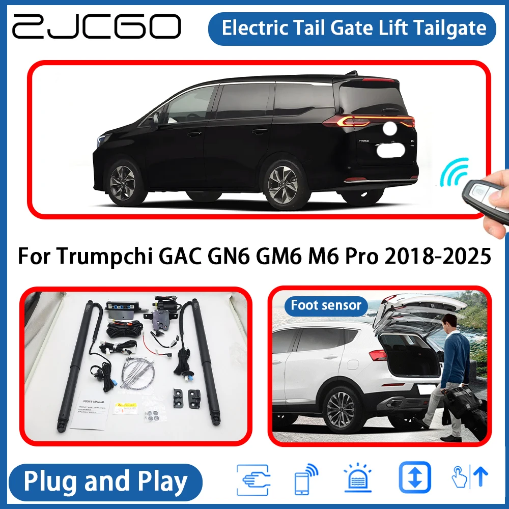 

for Trumpchi GAC GN6 GM6 M6 Pro 2018-2025 Automatic Powered Tailgate Power Liftgate Electric Tail Gate Lift Assisting System