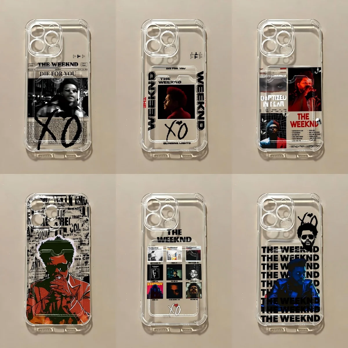 Clmj Luxury The W-WeekndS Card Hold Phone Case For Samsung Galaxy S26 S25 S24 S23 S22 S21 Edge Plus Ultra M33 M53 M54 5G Airbag