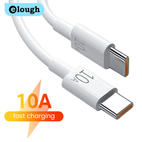10A USB C to USB C Cable Fast Charging PD Type C to Type C Cable for iPhone 15 14 Samsung Huawei Tablet Data Cord