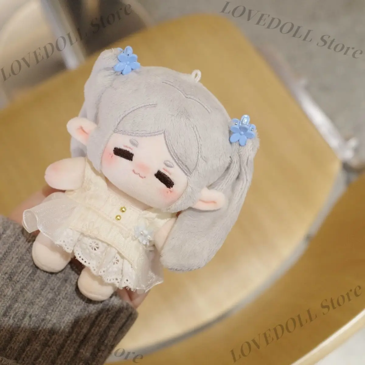 Frieren: Beyond Journey's End Frieren Soft Body Mascot 10CM Anime Plush Pendant Backpack Keychain Plushies Doll Toys Gift