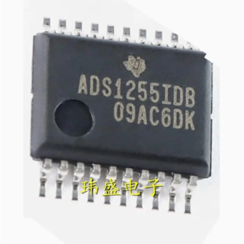 5 pcs  ADS1255 ADS1255IDBR ADS1255IDB  SSOP-20  Digital To Analog Converter Chip