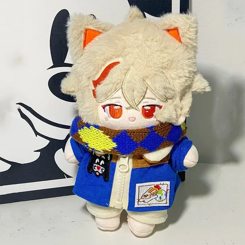 Kaedehara Kazuha 20cm muñeca de algodón juguetes para niños adultos Kawaii Genshin Impact animación regalo vestir marioneta peluches coleccionables