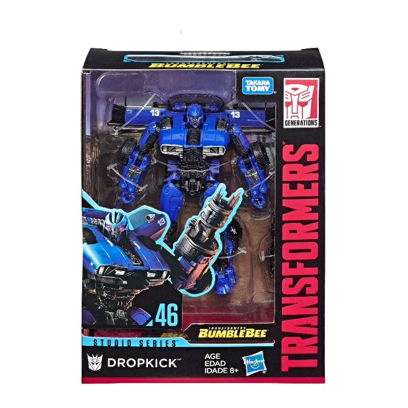 In Stock Transformers Toys Studio Series SS46 Deluxe Class Dropkick Action Figures Aniime Kids Gifts Classic Hobbies Collectible