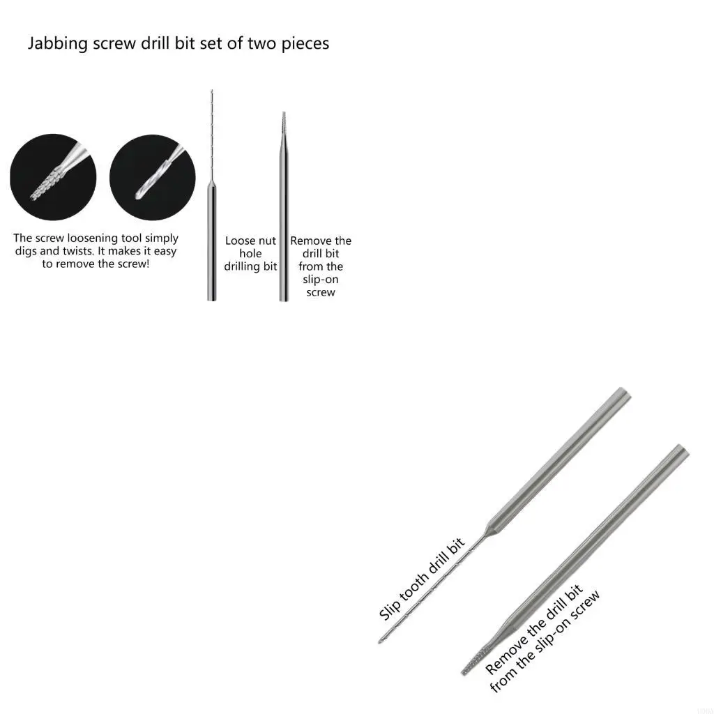 

Lightweight Sliding Drill Bit for Removing Stripped Thread Screws Without Damaging Frame Phone Accessories