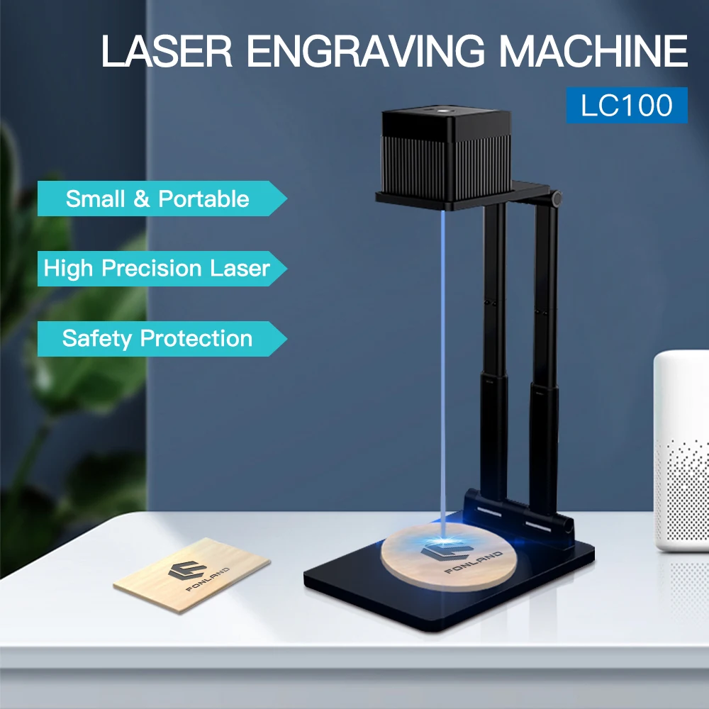 Mini Laser Engraving APP Control Laser Engraving Machine Portable DIY Logo Printer for Desktop use Woodworking Cutter