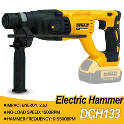 DEWALT 20V Brushless Rotary Hammer DCH133 SDSPlUS Variable Speed Multifunctional Industrial Rechargeable Impact Drill Power TooL