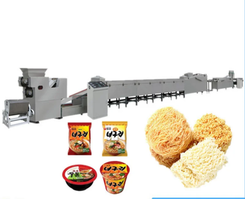 FOODLINE Compact Instant Noodle Production Line Space-saving Noodle Processing Unit For Limited Factory Workshop