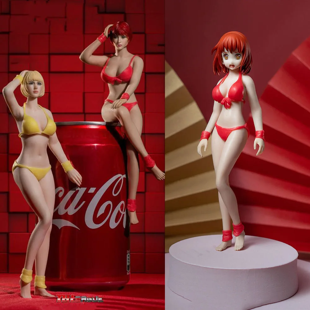 

1/12 Female Body Suntan/Pale Seamless Body Figure Cute Sexy Girl 6" Action Figurine Model Toys Tbleague T02/T03