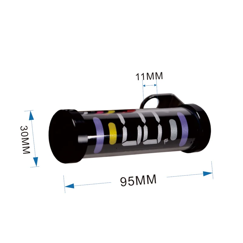 Motorcycle Tax Disc Motorbike Tube Tax Disc Cylindrical Holder Frame with Screwdriver  Waterproof Fine